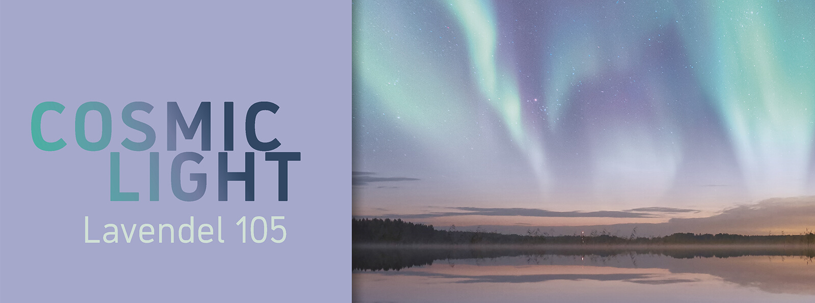 Polarlicht: Trend Farbe 2025 Cosmic Light